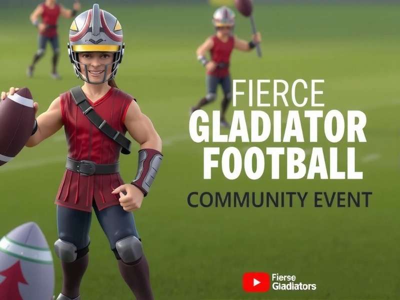 Fierce Gladiator Football Community Event